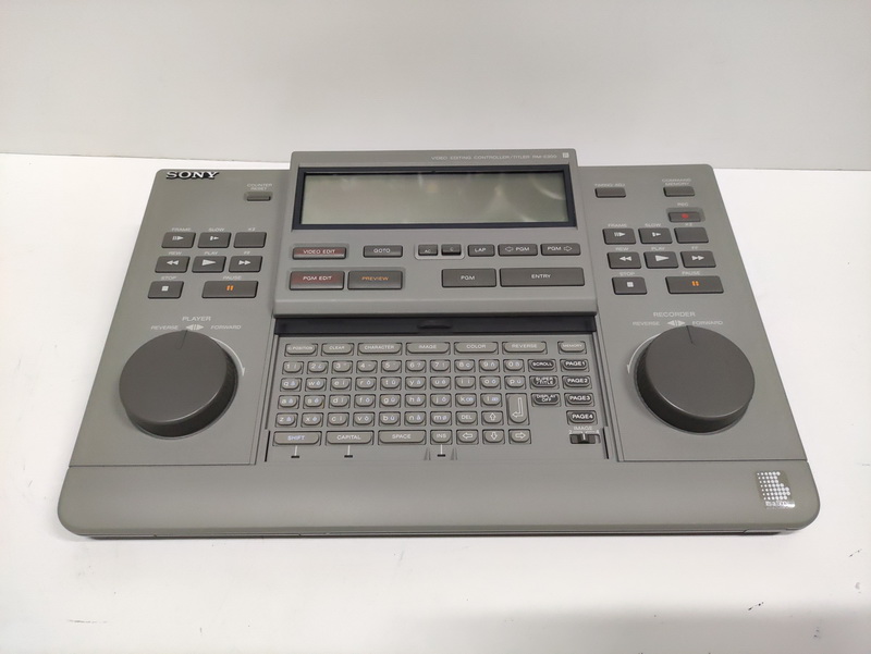 controlador video editaje sony rme300 7.5x35.5x22.5 1u